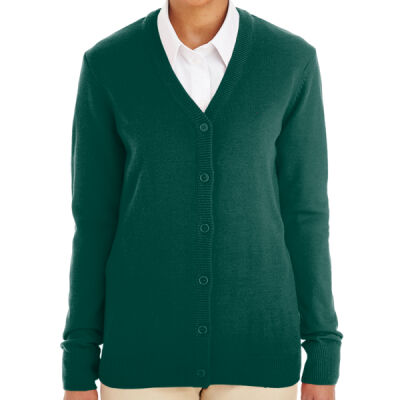 M425W -  Harriton Ladies' Pilbloc™ V-Neck Button Cardigan Sweater M425W -  Harriton Ladies' Pilbloc™ V-Neck Button Cardigan Sweater Thumbnail